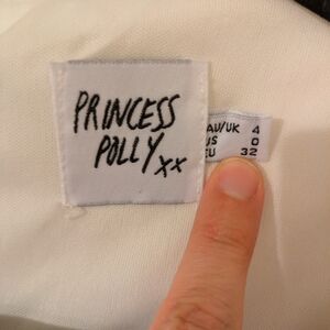 Princess Polly White Mini Dress